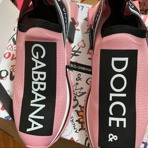 Pink Dolce & Gabbana Sorrento Sneakers
